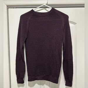 lululemon athletica Women's Purple Crewneck Sweater
